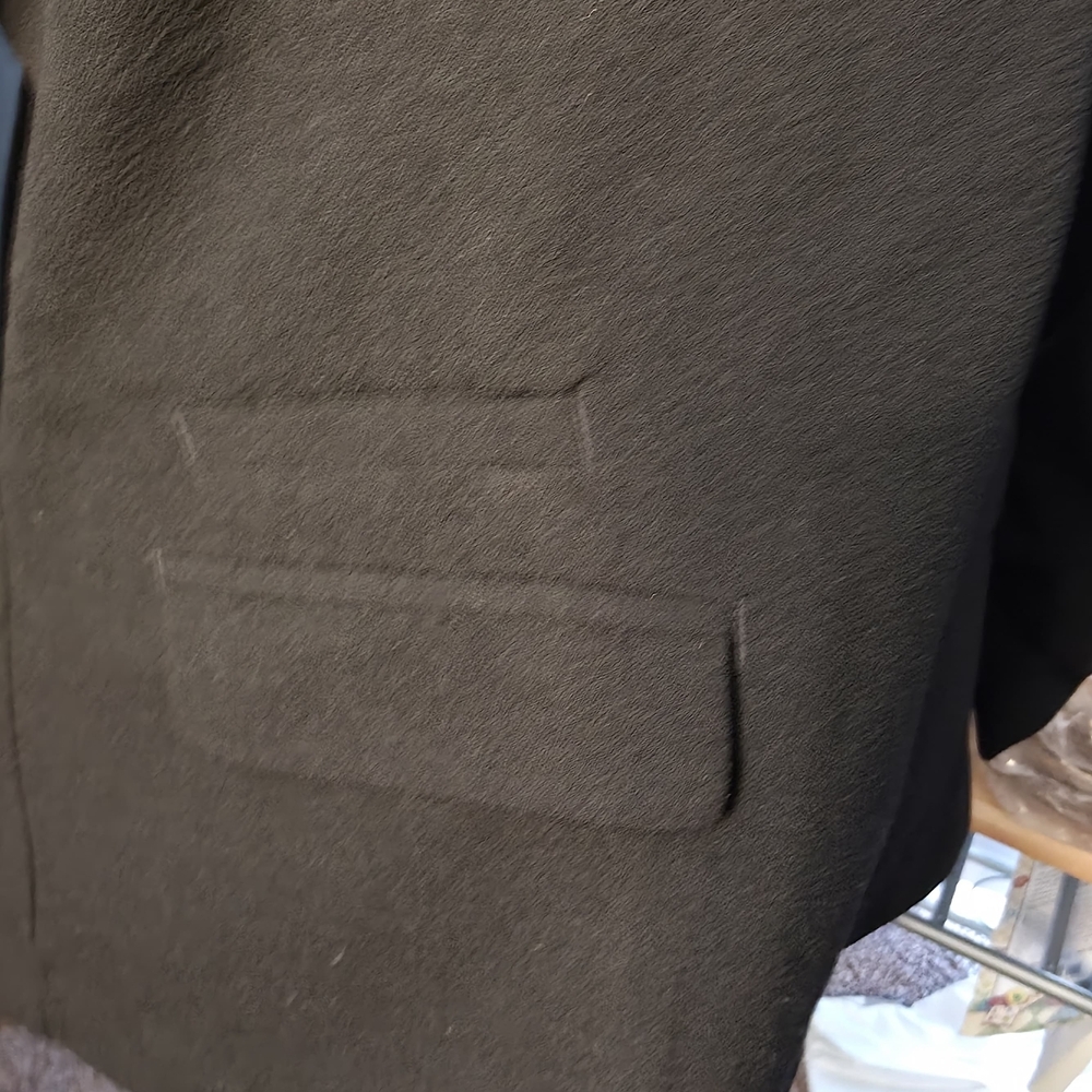 Metaphor Black Single-Button Tailored Blazer - Picture 6 of 7
